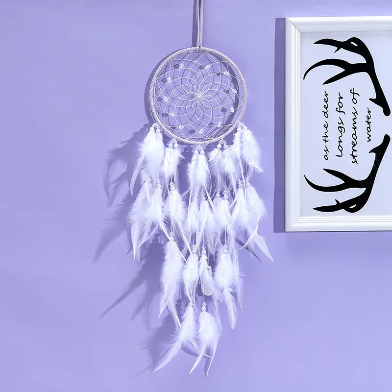 Lapač snů BÍLÁ HARMONIE vel. 60cm MN7022